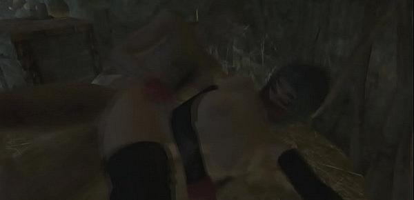  [Skyrim] Anri The Seducer gets fucked by old man